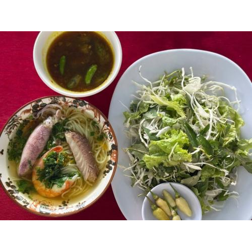 Món đặc sản bùng vị: Bún Cà Xỉu Hà Tiên