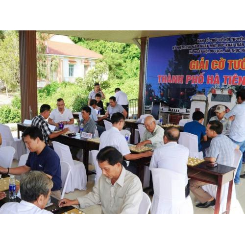 Khai Mạc Giải Cờ Tướng Thành Phố Hà Tiên Năm 2025