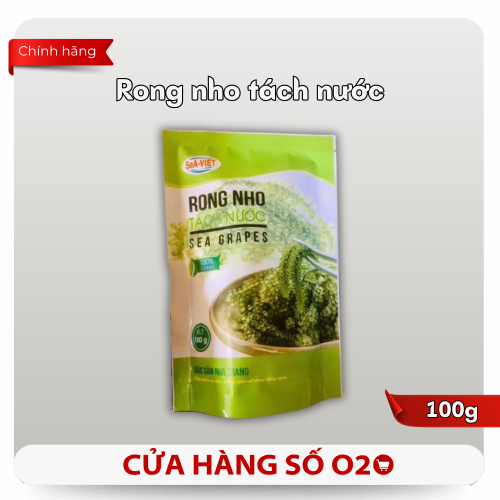 Rong Nho Tách Nước Gói 100g